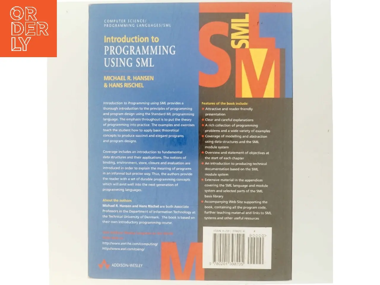 Billede 3 - Introduction to Programming Using SML (International Computer Science Series) af Hansen, Michael / Rischel, Hans (Bog)