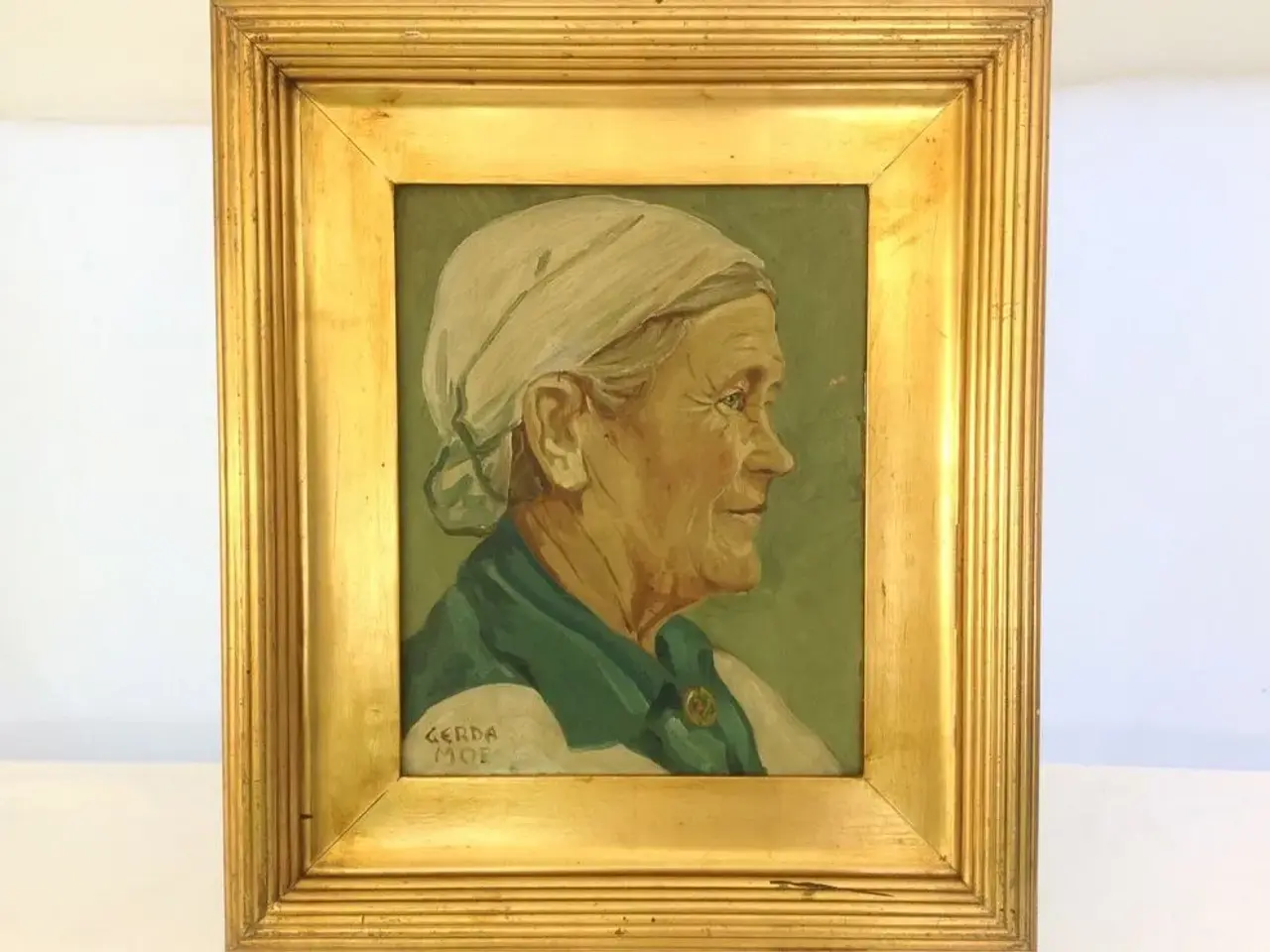 Billede 3 - Antik maleri af Gerda Moe