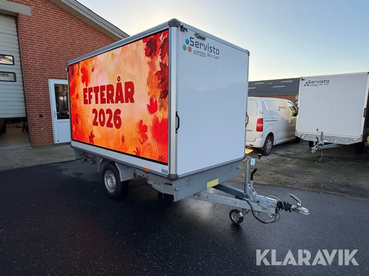 Billede 7 - Trailer Variant 1517C3 med reklameskærm, 1 styk