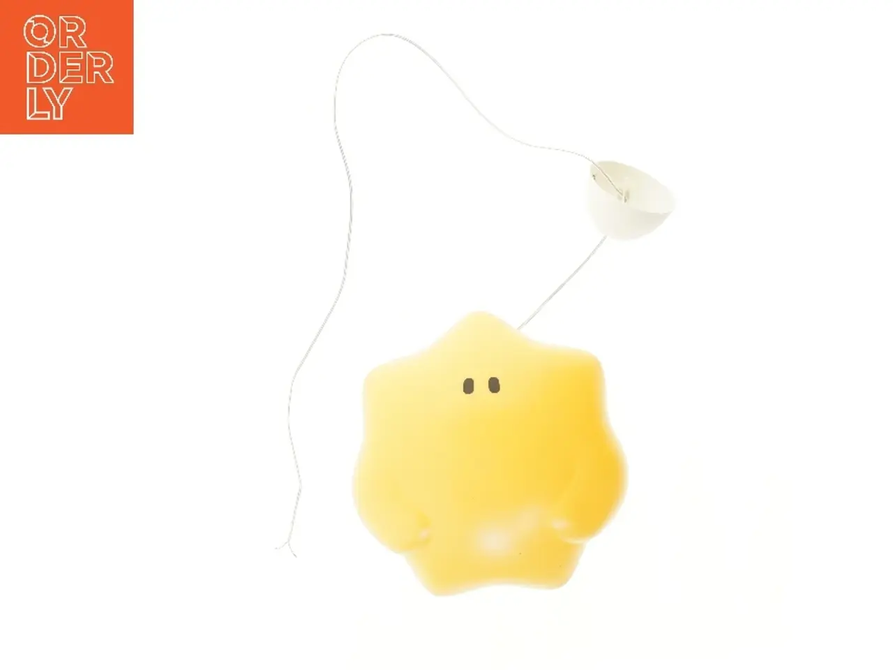 Billede 1 - Gul stjerneformet loftlampe fra Philips (str. Ø 36 cm)