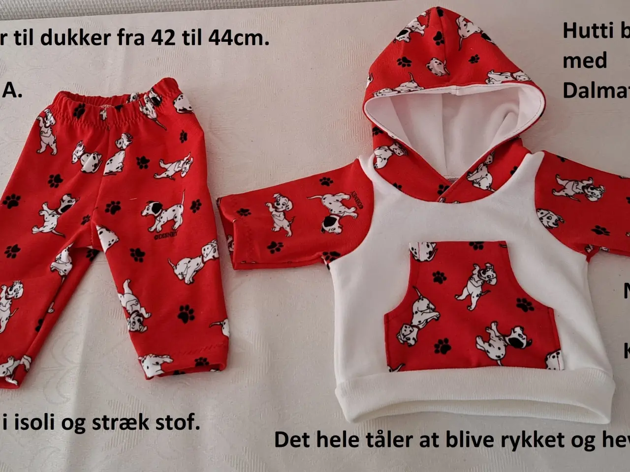 Billede 20 - Baby Born jeans sæt, joggingsæt og sko.