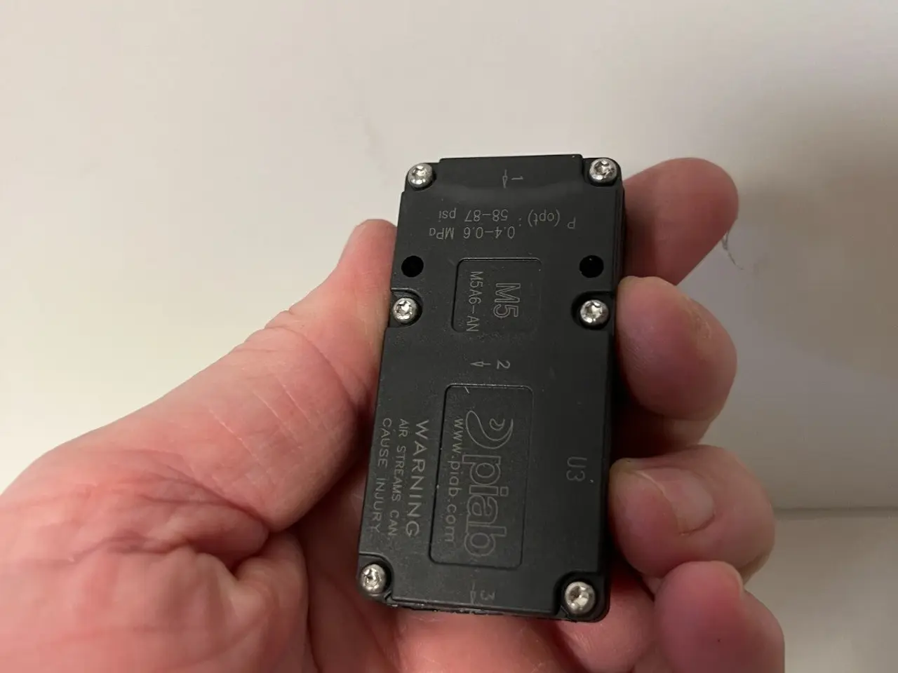 Billede 4 - Piab Vacuum Pump CHIP Mini M5 M5A6-AN 96-85°C ny