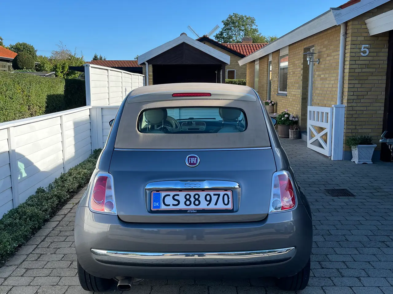 Billede 3 - Fiat 500 cabriolet lille smart bil