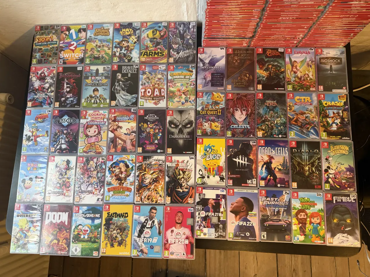Billede 10 - Seperate Priser! 200 stk Nintendo Switch Spil