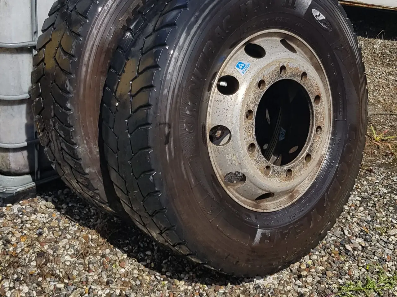 Billede 6 - 2 hjul, Dæk 295/80R22,5 Alcoa fælge