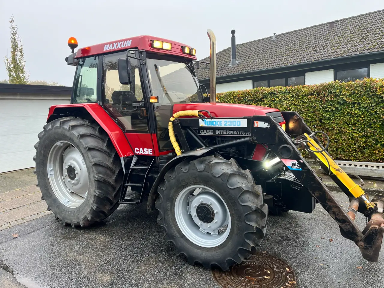 Billede 3 - Case traktor med frontlæsser 