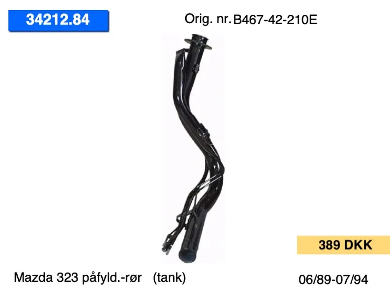 Billede 9 - Mazda 323 BG-BA (89-98) tanke