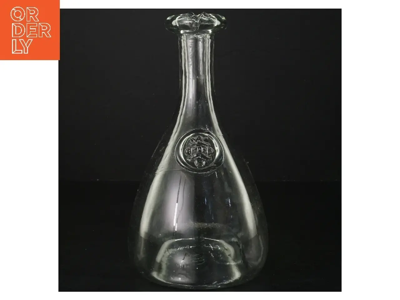 Billede 1 - Glasflaske med logo (str. 23 cm)