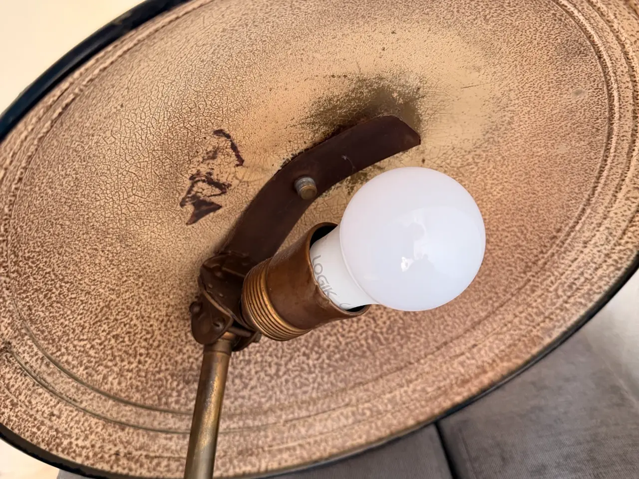 Billede 2 - Vintage Helo Leutchen lampe