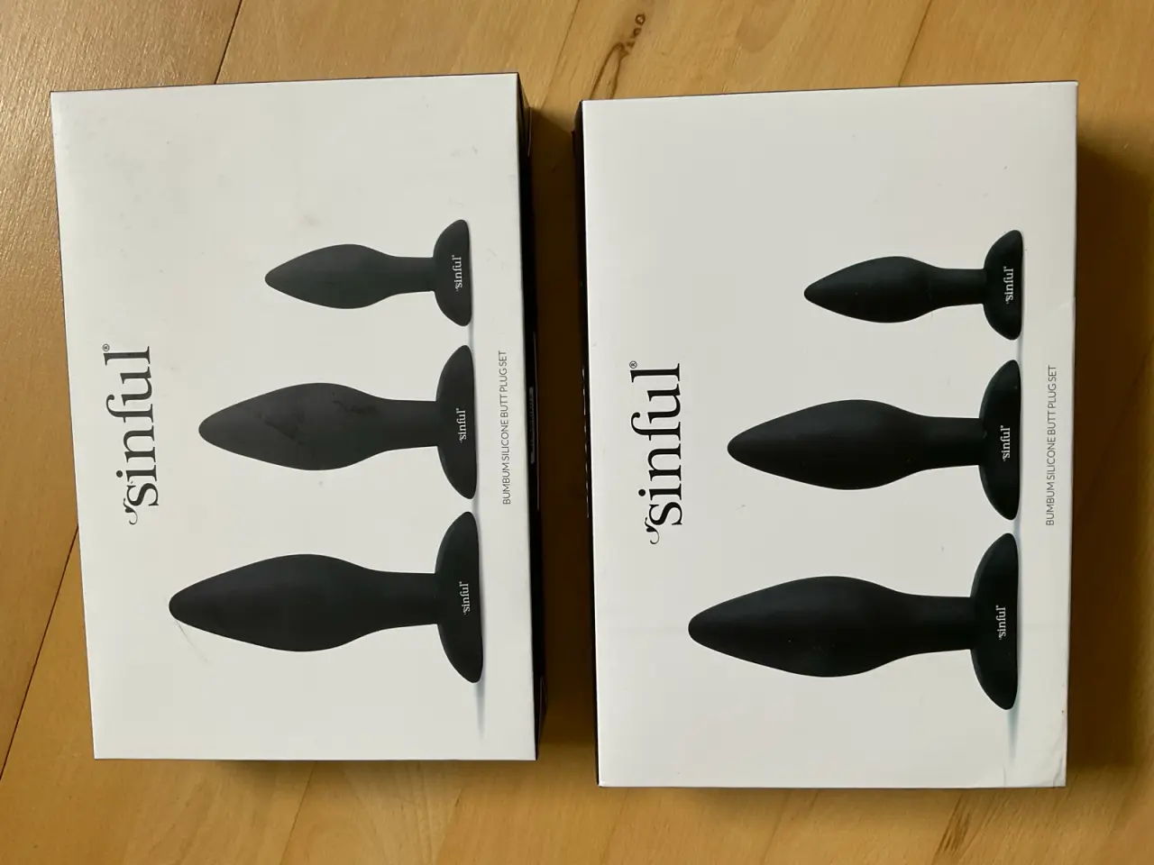 Billede 4 - Sinful BumBum Silikon-Analplug-Set