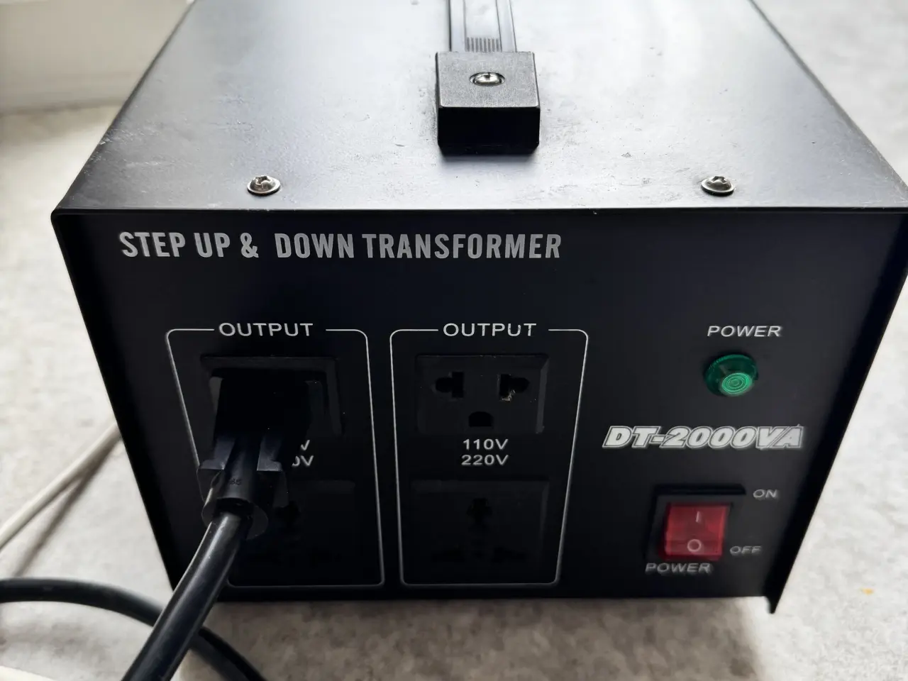 Billede 1 - Step up/down transformer