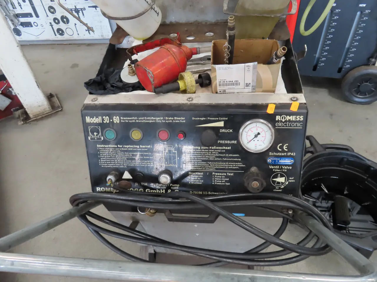 Billede 3 - Bremsetester ROMESS ELECTRONIC 30-60