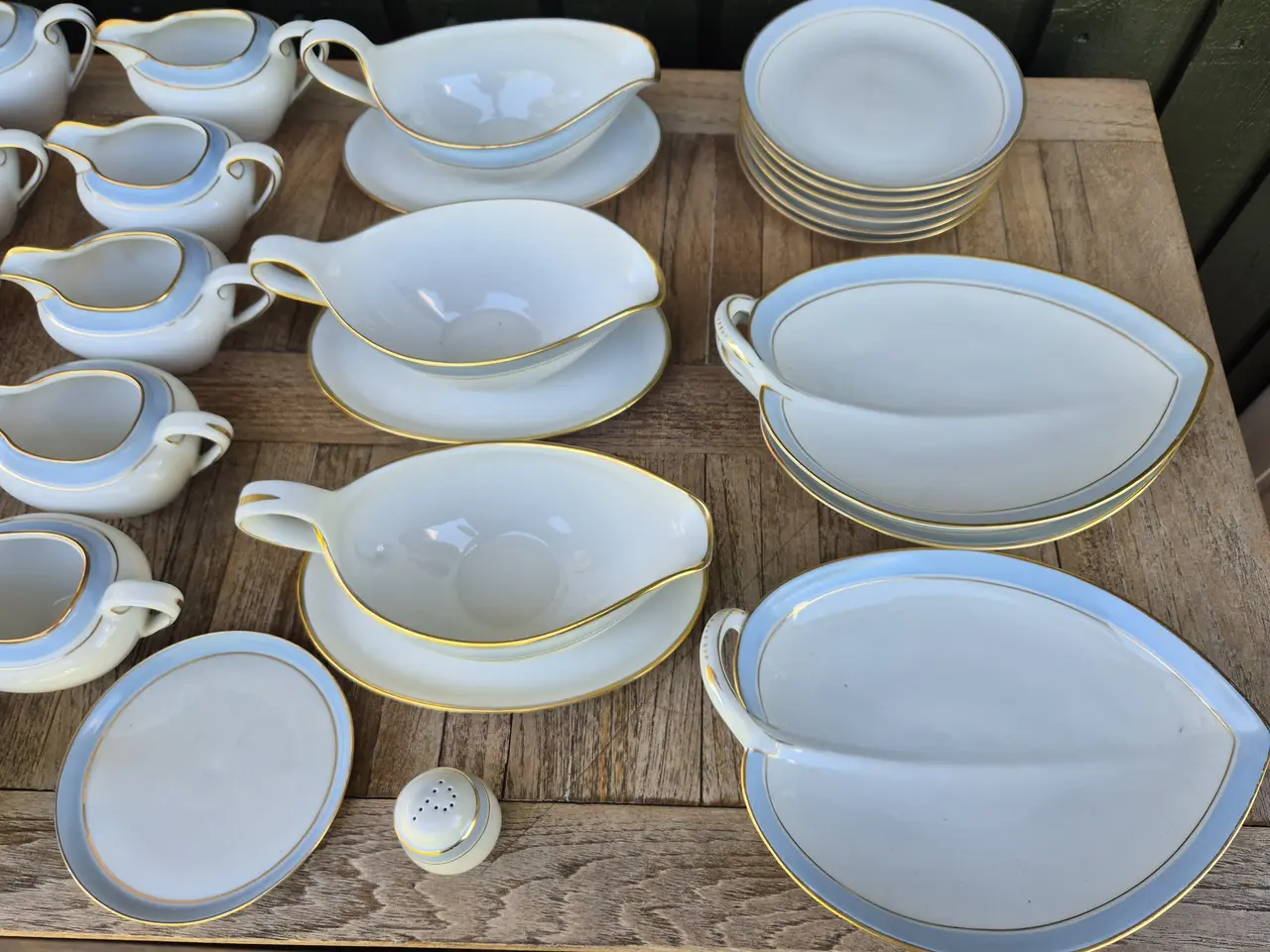 Billede 8 - Københavns Porcelæn Maleri -- Tallerken - fad - su