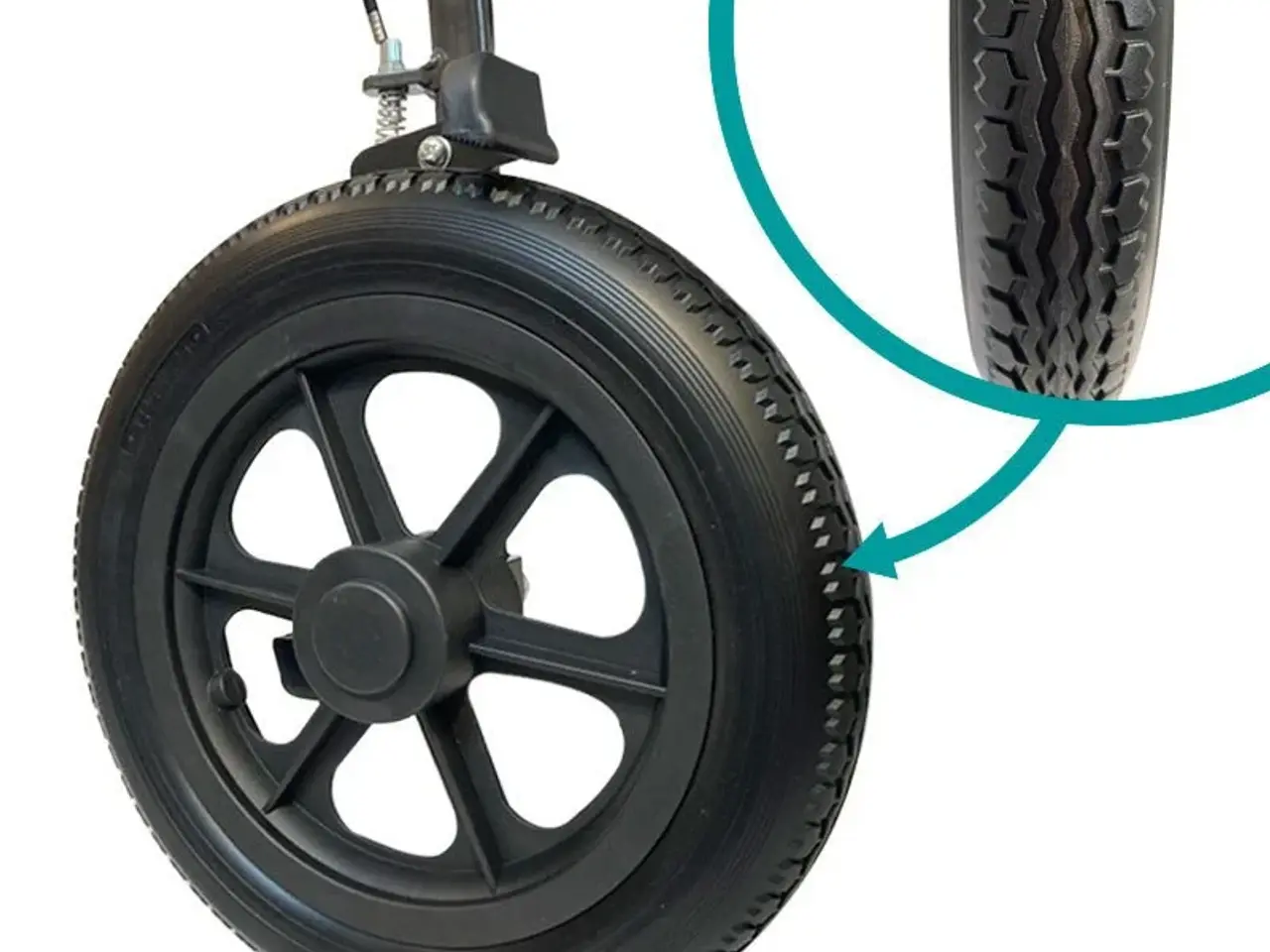 Billede 6 - Ultra let transportkørestol