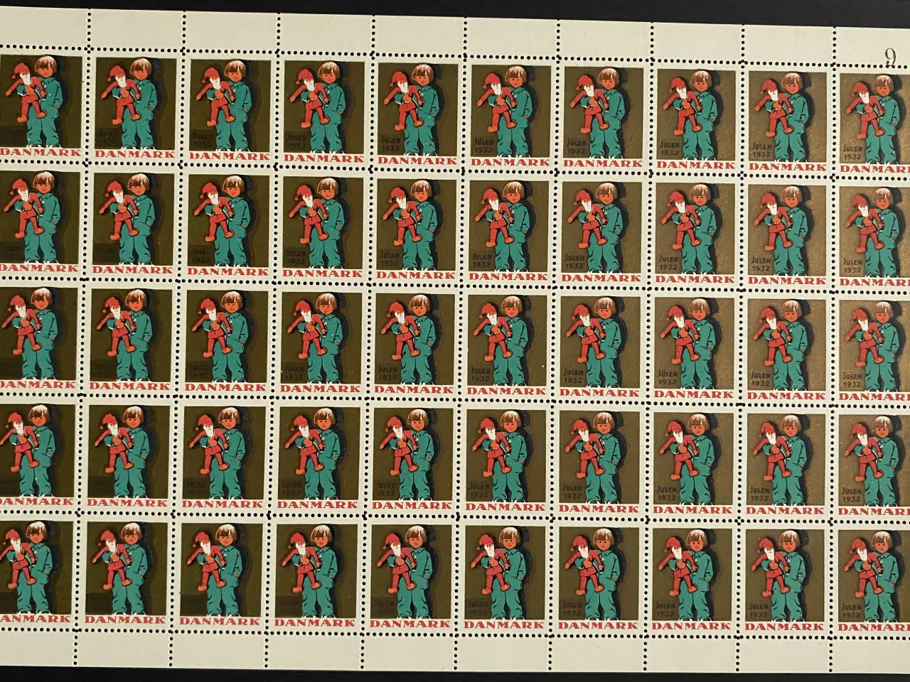 Billede 1 - Julemærker Danmark helark 1932