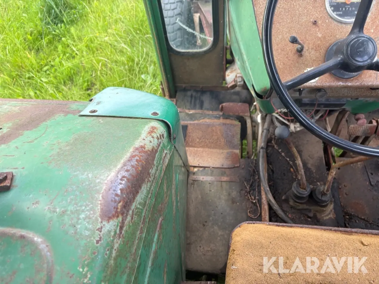 Billede 12 - Veterantraktor Deutz D5006 med frontlæsser