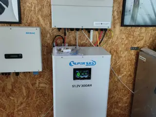 5kW inverter solcelleanlæg - Reserveret.