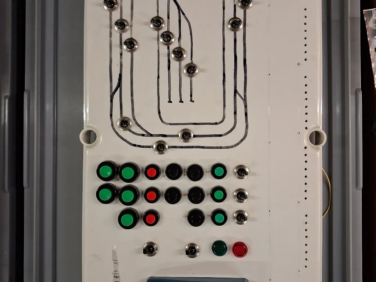 Billede 1 - Kontrolpanel til analog drift af modeltog ell lign