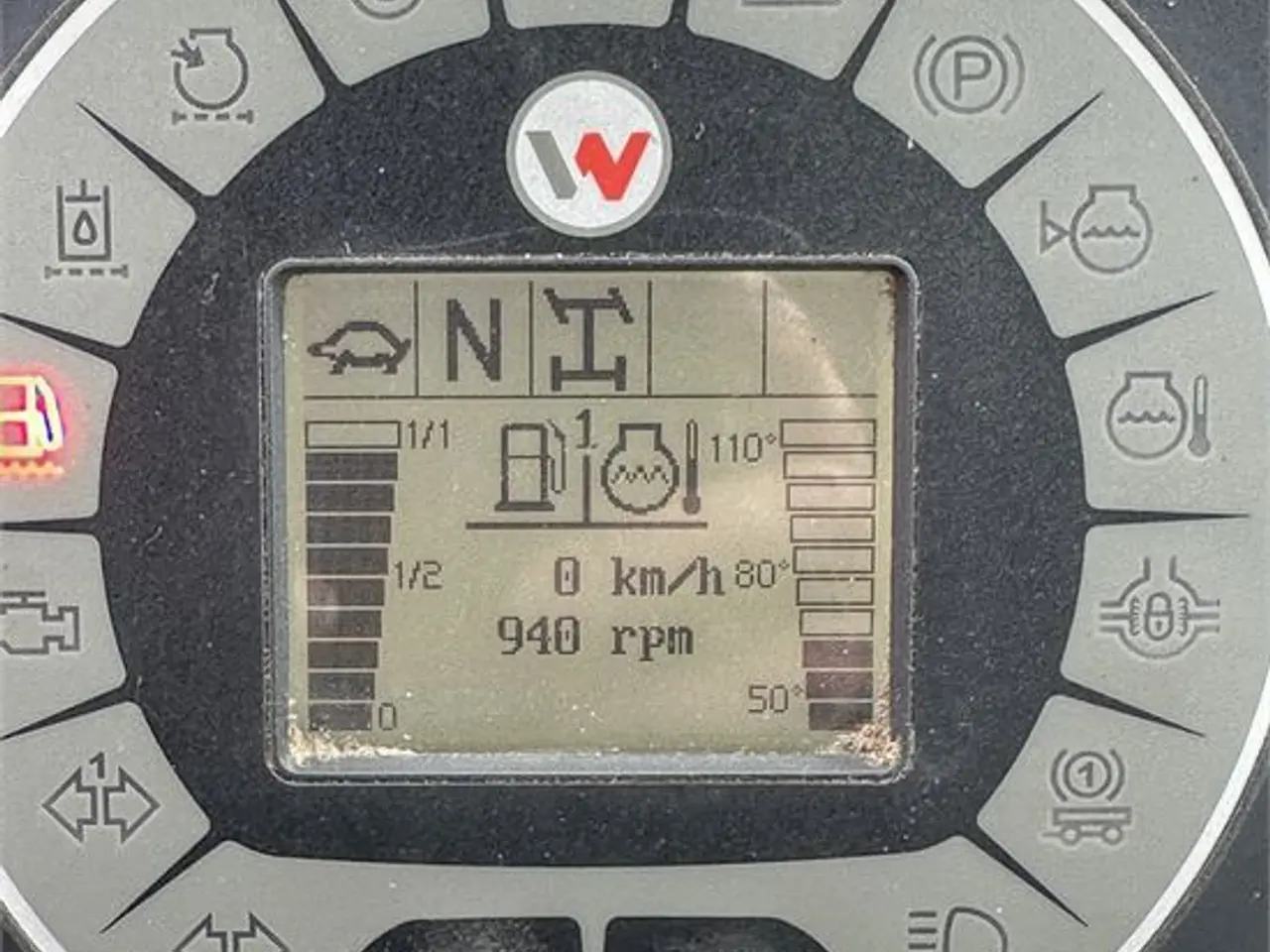 Billede 23 - Kramer 8085 - Vægt / weight 4,8 ton