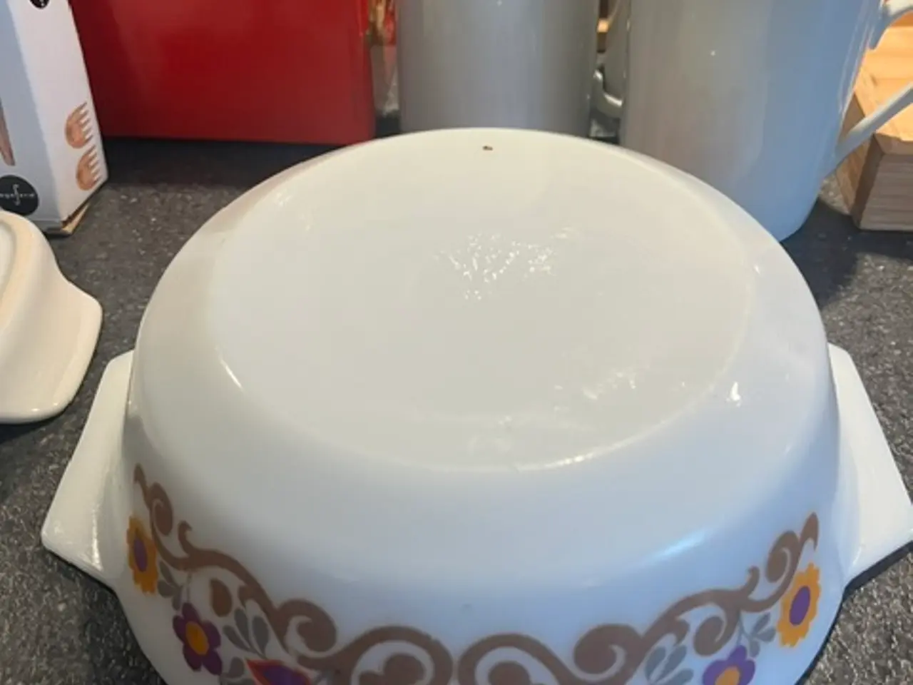 Billede 3 - Smuk vintage JAJ Pyrex skål – Briarwood-mønster