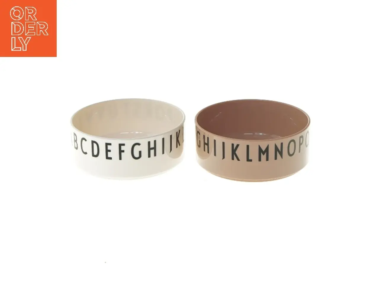 Billede 1 - Bogstaver, små skåle fra Design Letters (str. Ø 11 cm)