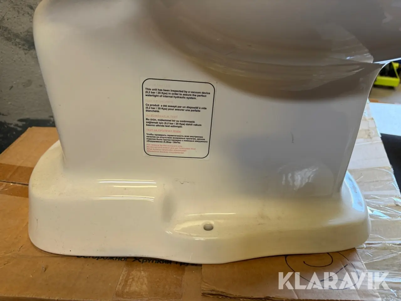 Billede 12 - Toilet VitrA Efes med højtsiddende ekstern cisterne