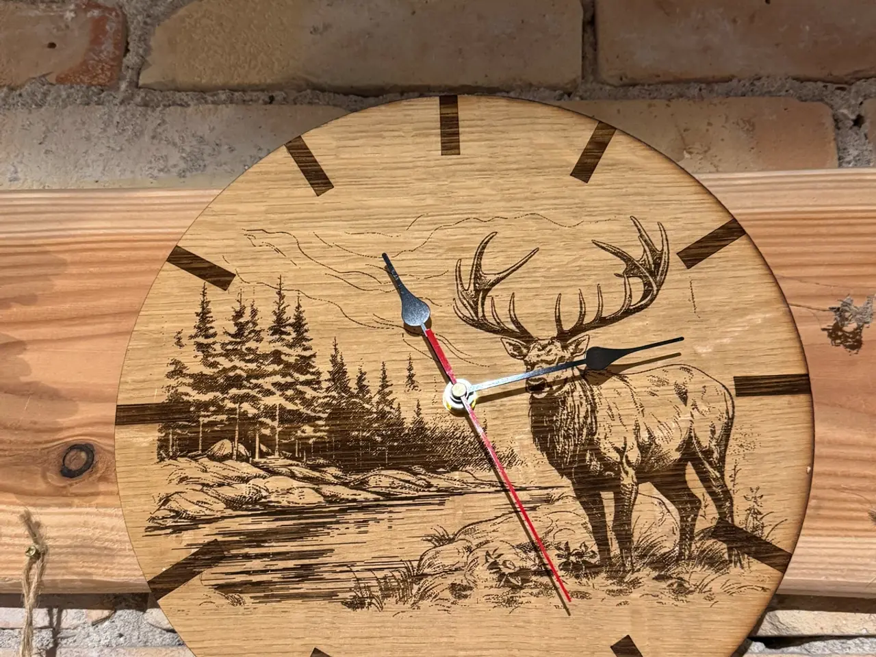 Billede 1 - Håndlavet Ur Runen Design