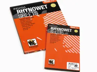 Rhynowet vådslibe papir