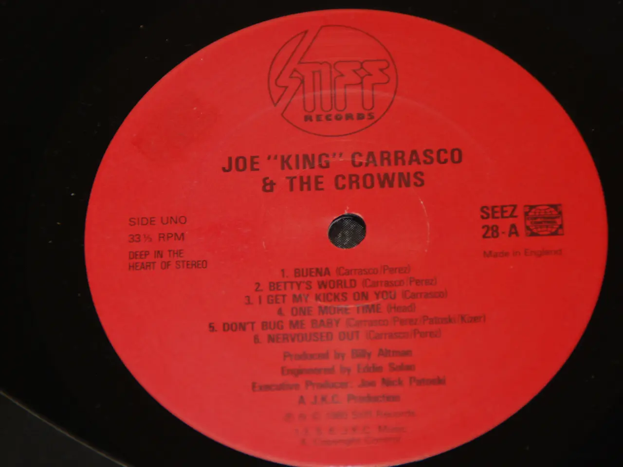 Billede 4 - Lp - Joe Carrasco