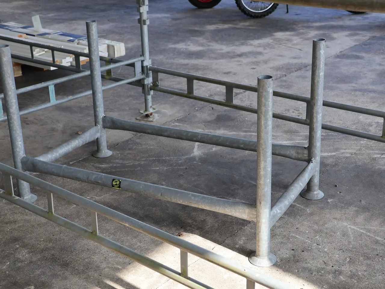 Billede 5 - Galvaniseret Haki/facade stillads