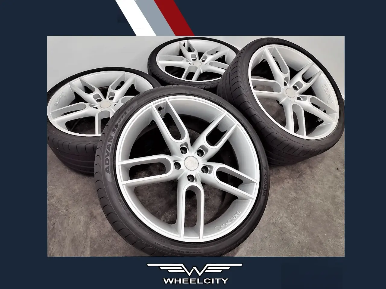 Billede 1 - 5x130 22" ET52 Porsche CARACTERE Exclusive fælge