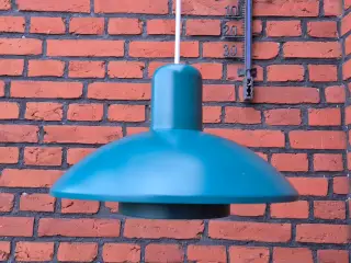 Retrolampe i den flotteste blågrønnne farve