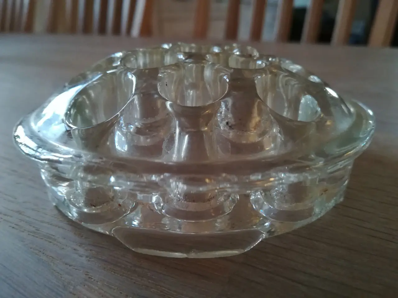 Billede 1 - Gammel glas ordner til blomster
