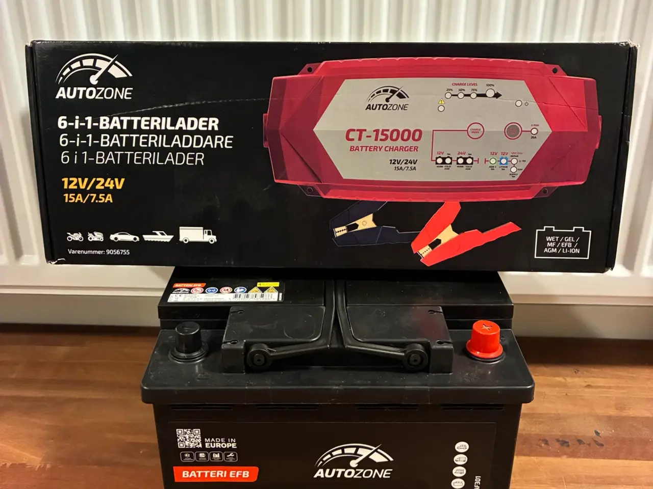 Billede 1 - Nyt Batteri og batterioplader