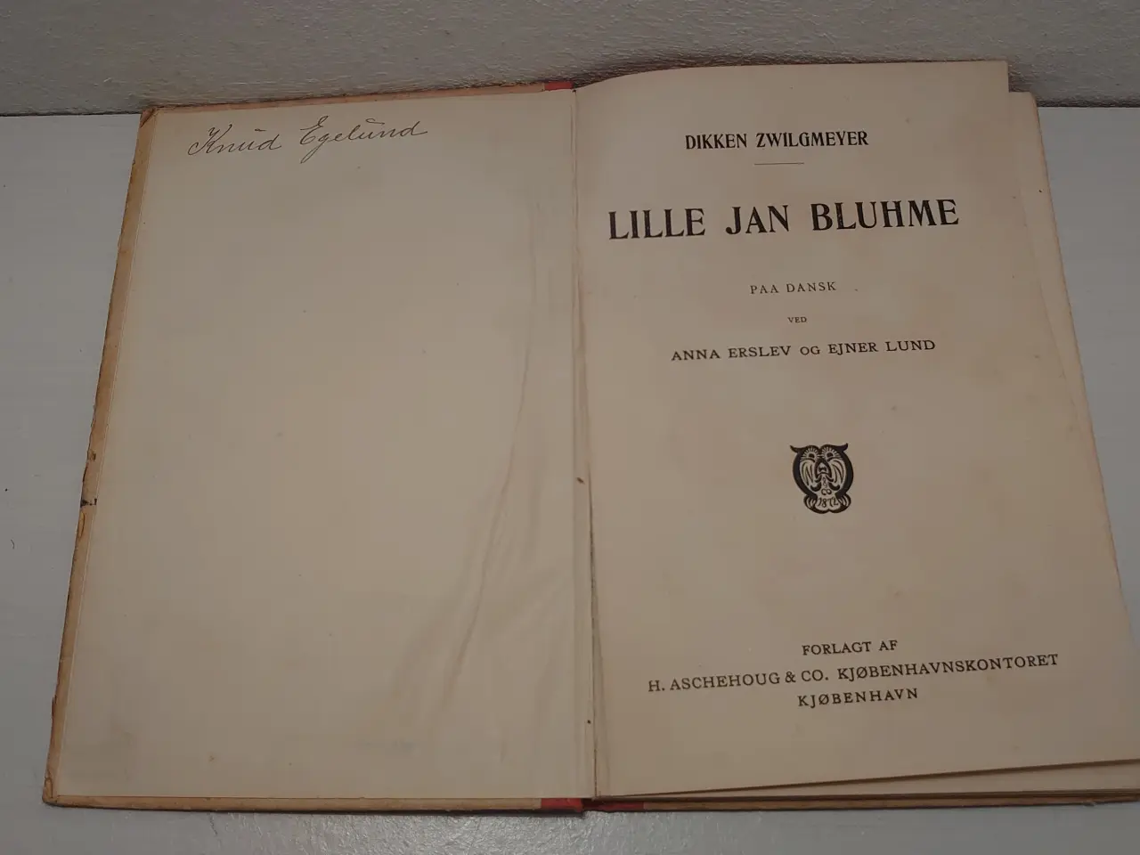 Billede 3 - Dikken Zwilgmeyer: Lille Jan Bluhme. Uden årstal