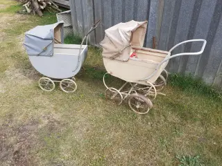 Gamle dukkevogne