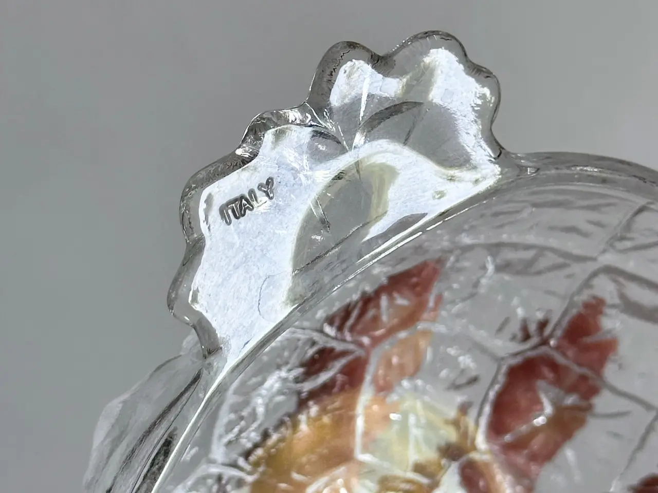 Billede 5 - Glasskål, ananas