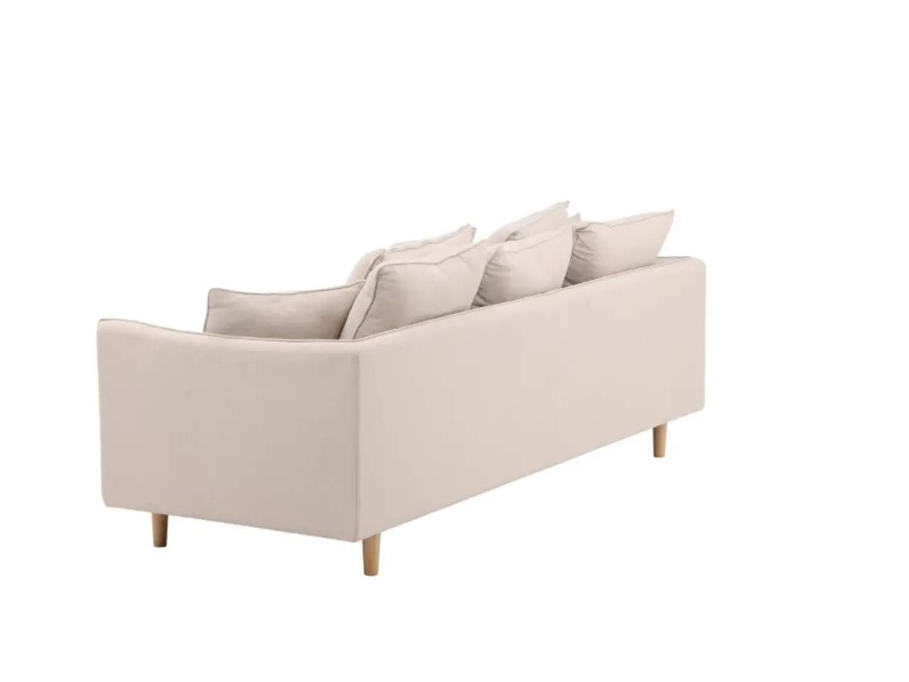Billede 9 - Segelskaren 3 personers Sofa  - Beige Stof