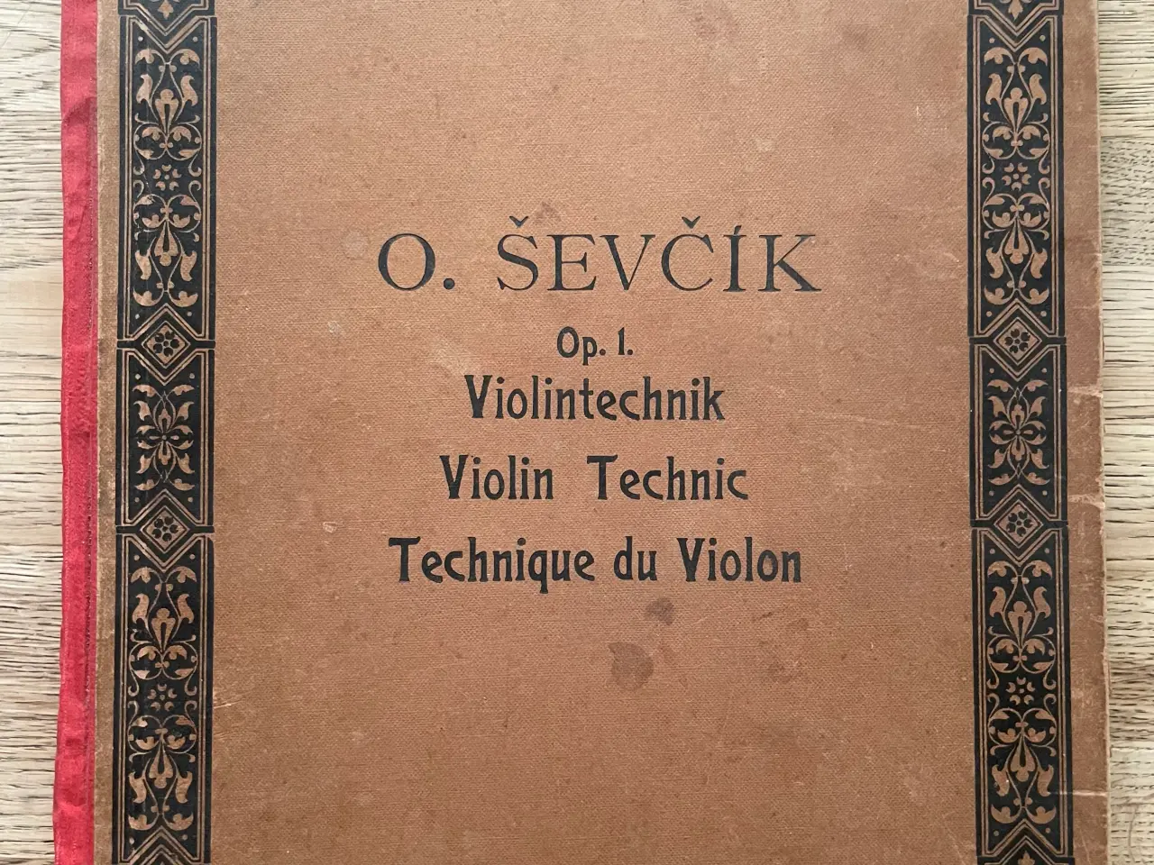 Billede 1 - O. Sevcik op. 1. violintechnik