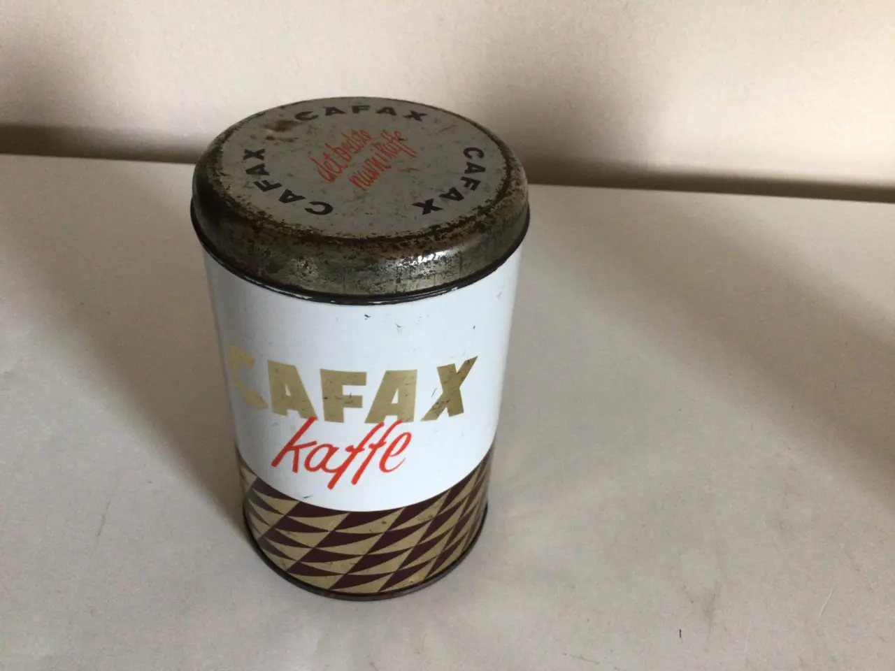 Billede 1 - Cafax kaffe dåse