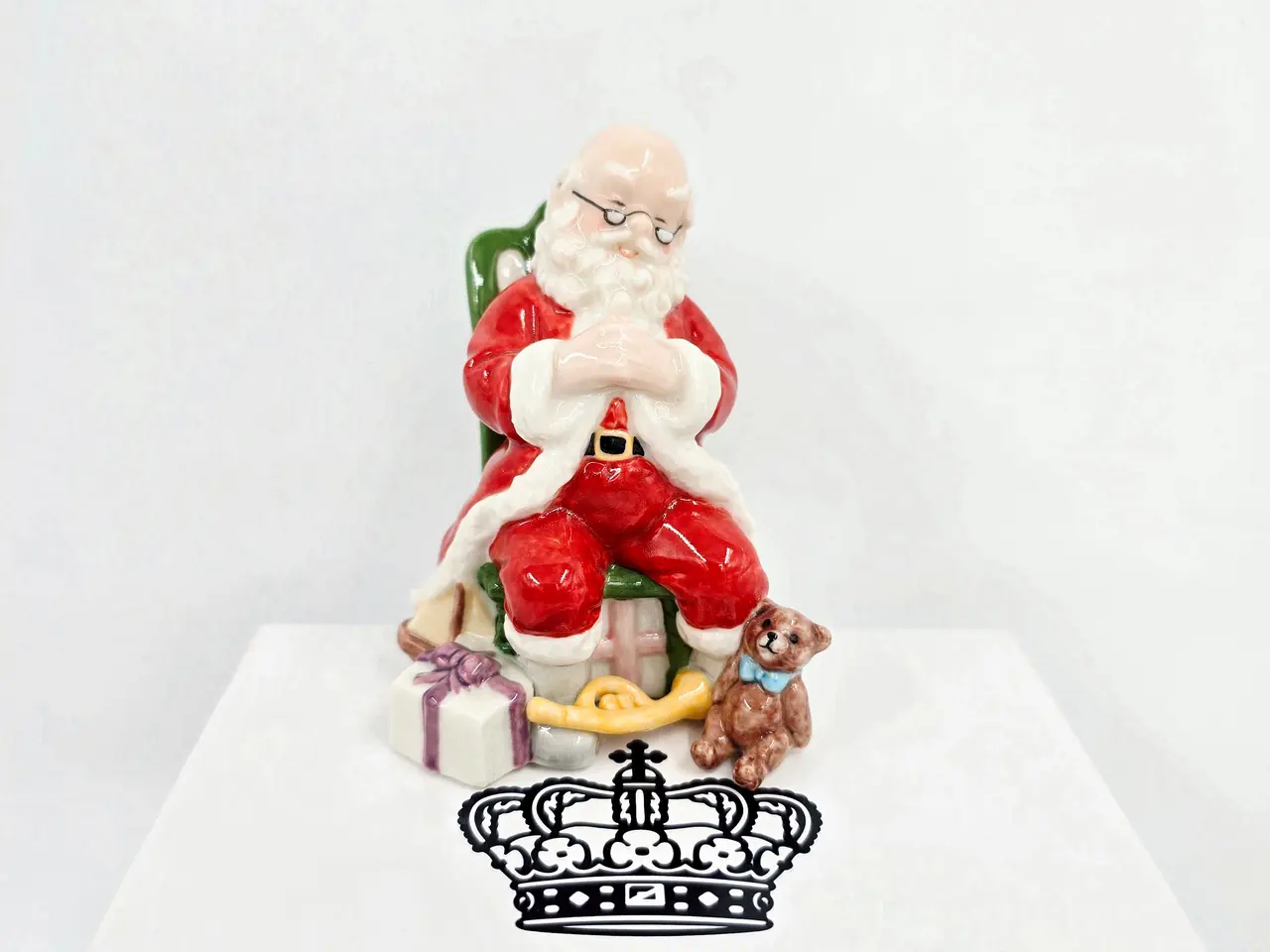 Billede 1 - Royal Copenhagen Julemanden Tager Sig En Lur 2007 Sortering 1