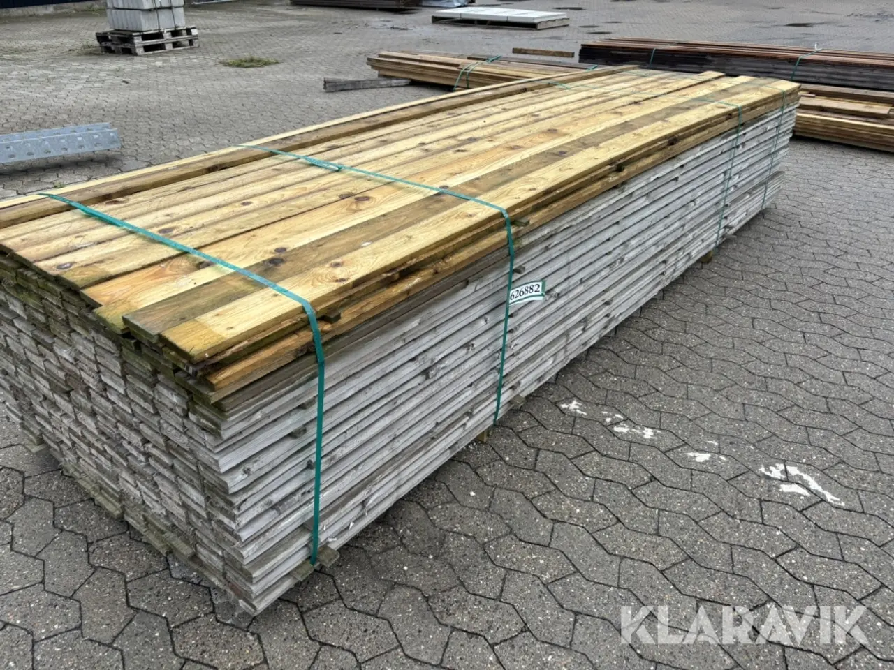 Billede 1 - Hegnsbrædder 360cm 282 styk.