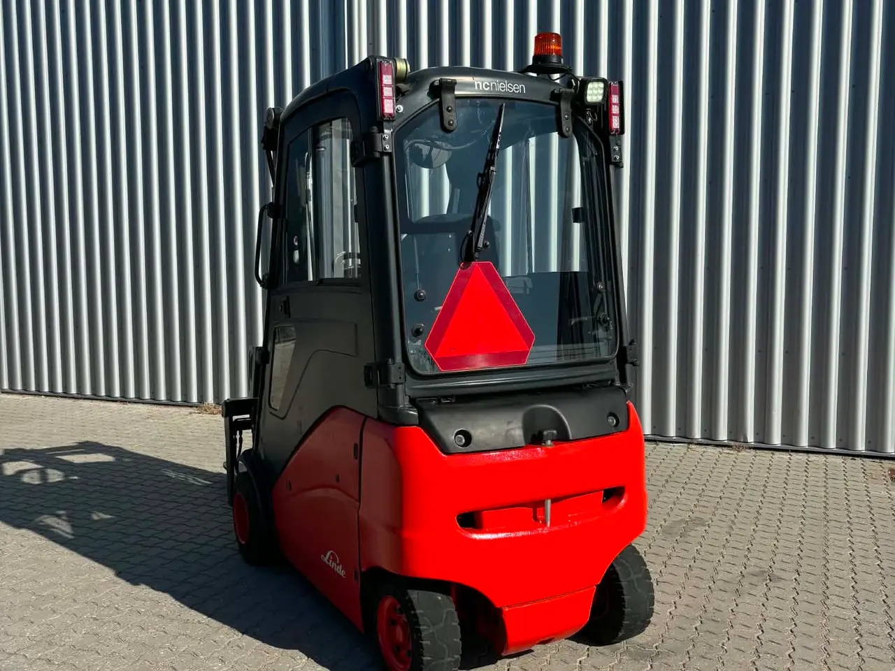 Billede 3 - Linde E20PH eltruck med sideskift og gaffelflyt