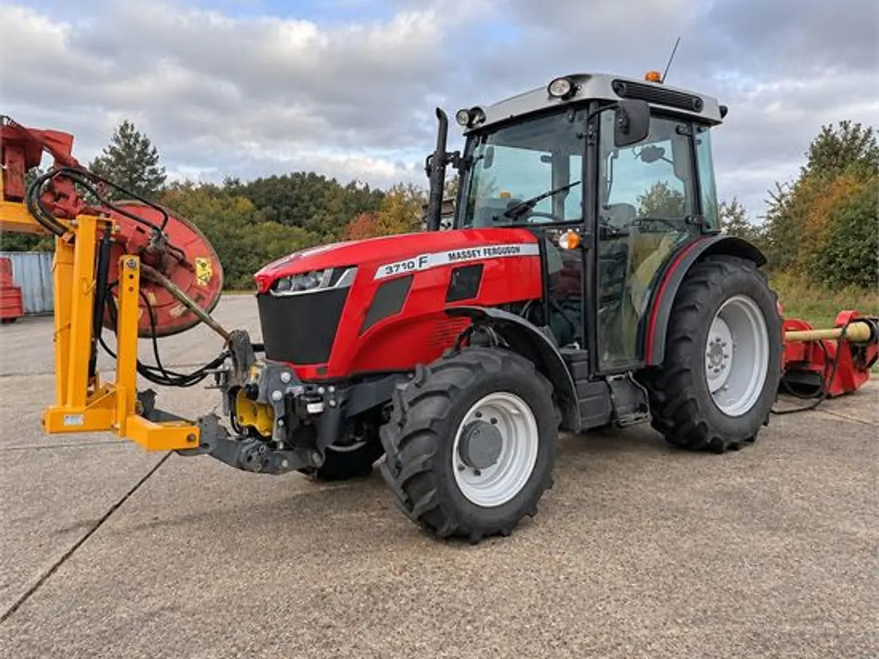 Billede 1 - Massey Ferguson 3710 F - Få timer / few hours