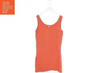 Tanktop i orange farve fra Only (str. M)