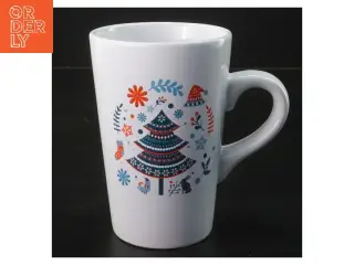 Stor Julekop med motiv (str. Ø 9,5 cm længde 13 cm)