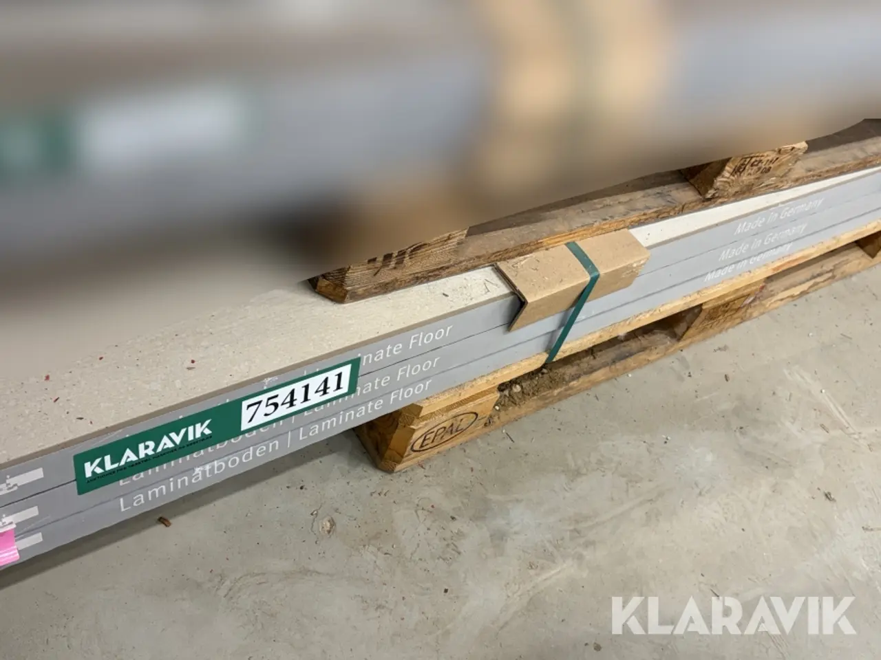Billede 1 - Laminatgulv Oak White - 18m2