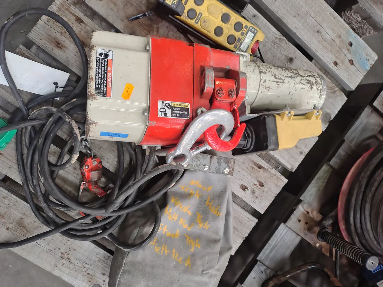 Billede 2 - Elektrisk hejs