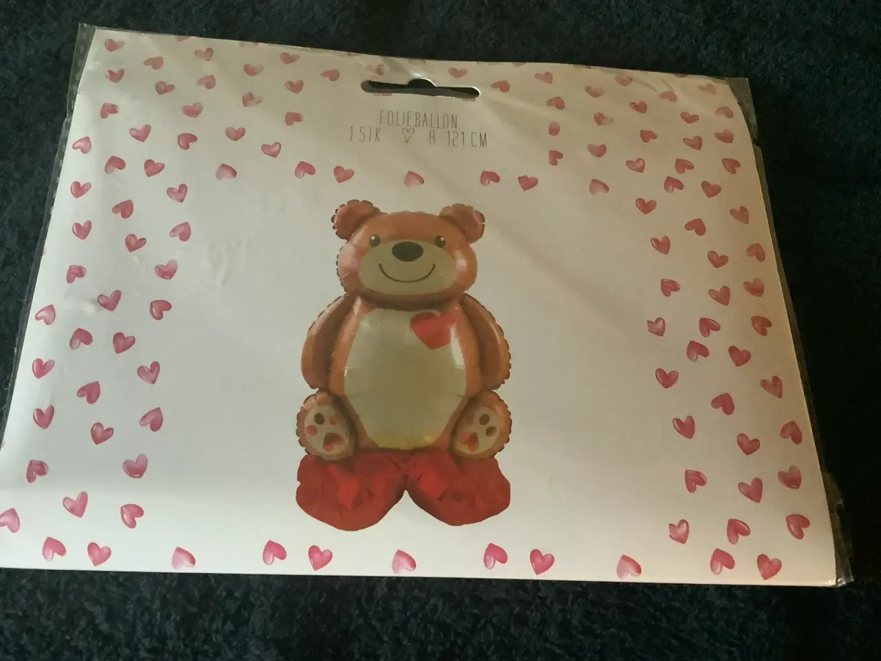 Billede 1 - Helt ny folieballon Bamse højde 121 cm