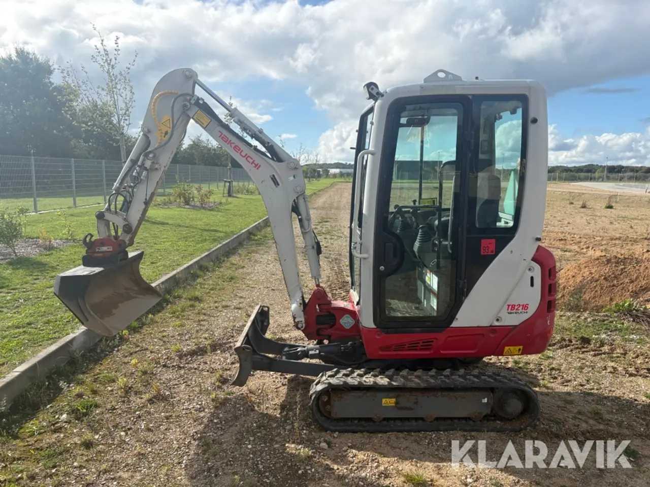 Billede 2 - Minigraver Takeuchi TB216